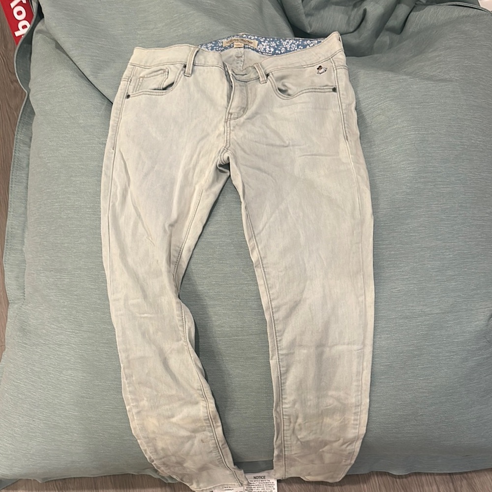Teenie Weenie Women's Light Blue Skinny Jeans